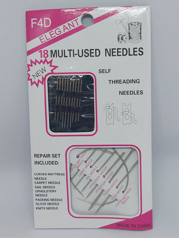 18 Multi-Used Needles