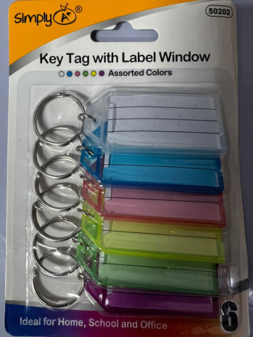 Key Tag with Label