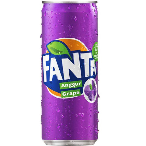 Fanta Grape Slim Can