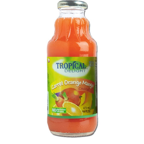 Tropical Delight Carrot Orange Mango 16oz