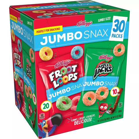 KelloggÕs  Jumbo Snax