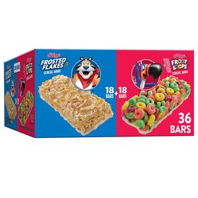 Frosted Flakes & Froot Loops Cereal Bars x 36