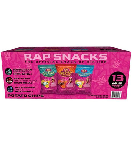 Rap Snacks Nicki Minaj Variety Pack Chips (2.5 oz.; 13 ct.)