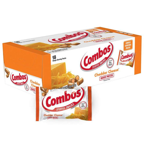 Combos Cheddar Flavor Pretzels 18ct