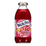 WELCH JUICE GLASS BOTTLE 16OZ CRANBERRY