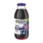 WELCH JUICE GLASS BOTTLE 16OZ GRAPE