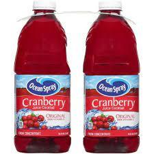 Ocean Spray Cranberry Juice (96 oz 2 pk)