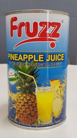 FRUZZ 100% PINEAPPLE JUCIE 12/46OZ CAN