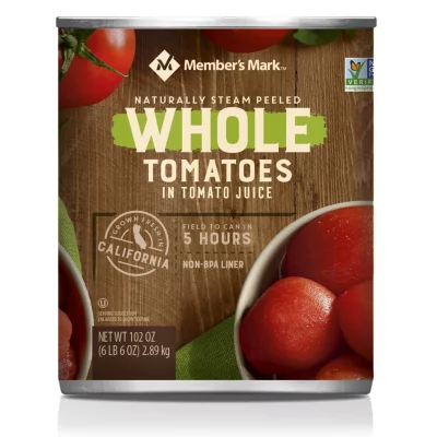 MEMBER MARK WHOLE TOMATOES 102OZ/CAN