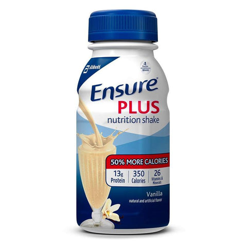 Ensure Plus Nutrition Shake Vanilla (8 fl. oz.; 24 ct.)