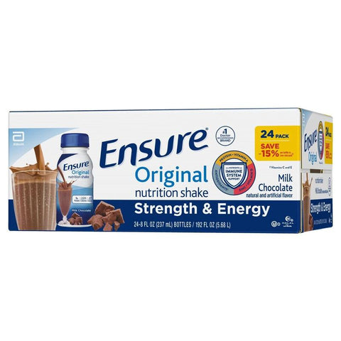 Ensure Original Nutrition Shake;  Milk Chocolate (8 fl. oz.; 24 ct.)