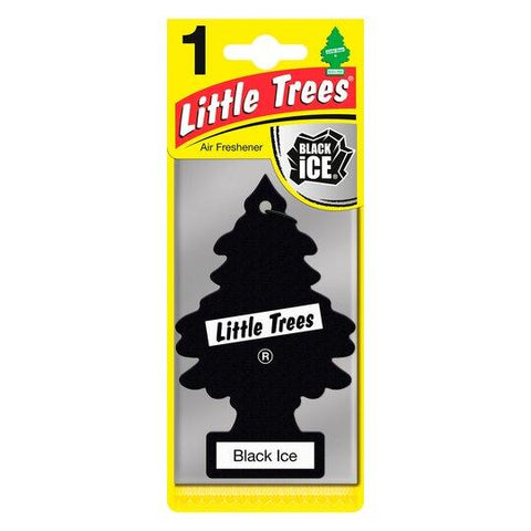 Little Trees Air Freshener - Black Ice 24 Pieces / Pack