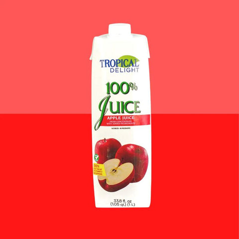 Tropical Delight 100% Apple Juice 1Lt