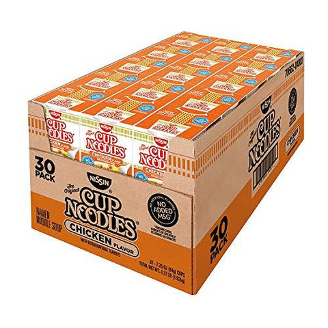 Nissin Cup Noodles - Chicken Flavor (30 Pieces)