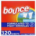 Bounce Sheets 2pc X 160ct