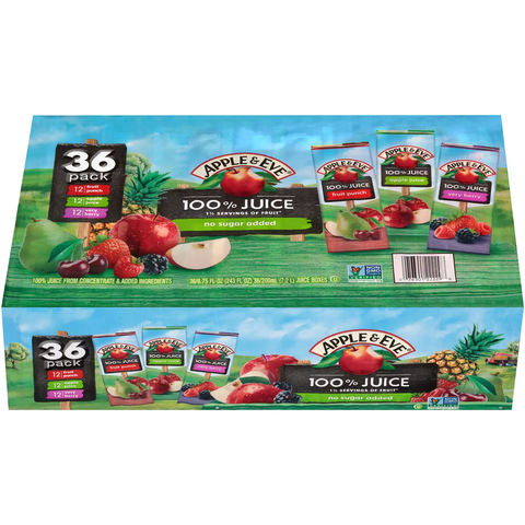 Apple & Eve 100% Juice Variety Pack