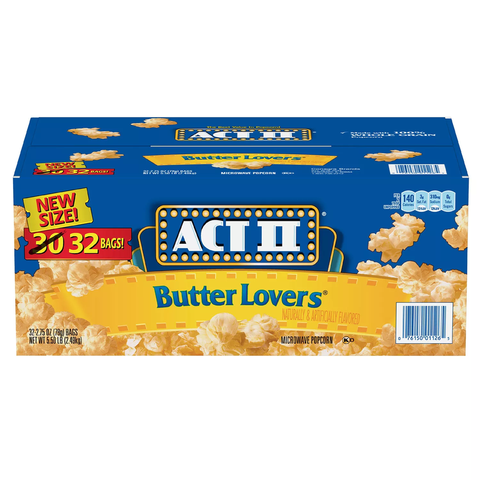 ACT II Butter Lovers Popcorn