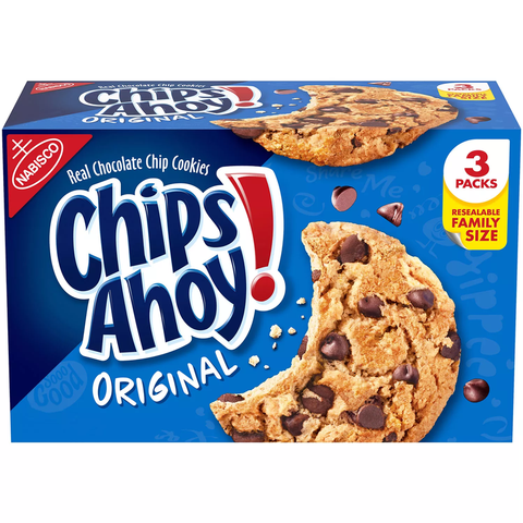 chips ahoy Chocolate Chip Cookies 3pk